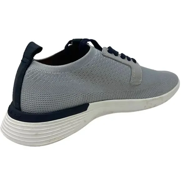Wolf and Shepherd Men's SwiftKnit Lightweight Knit Mesh Shoes in Light Grey - Picture 3 of 7